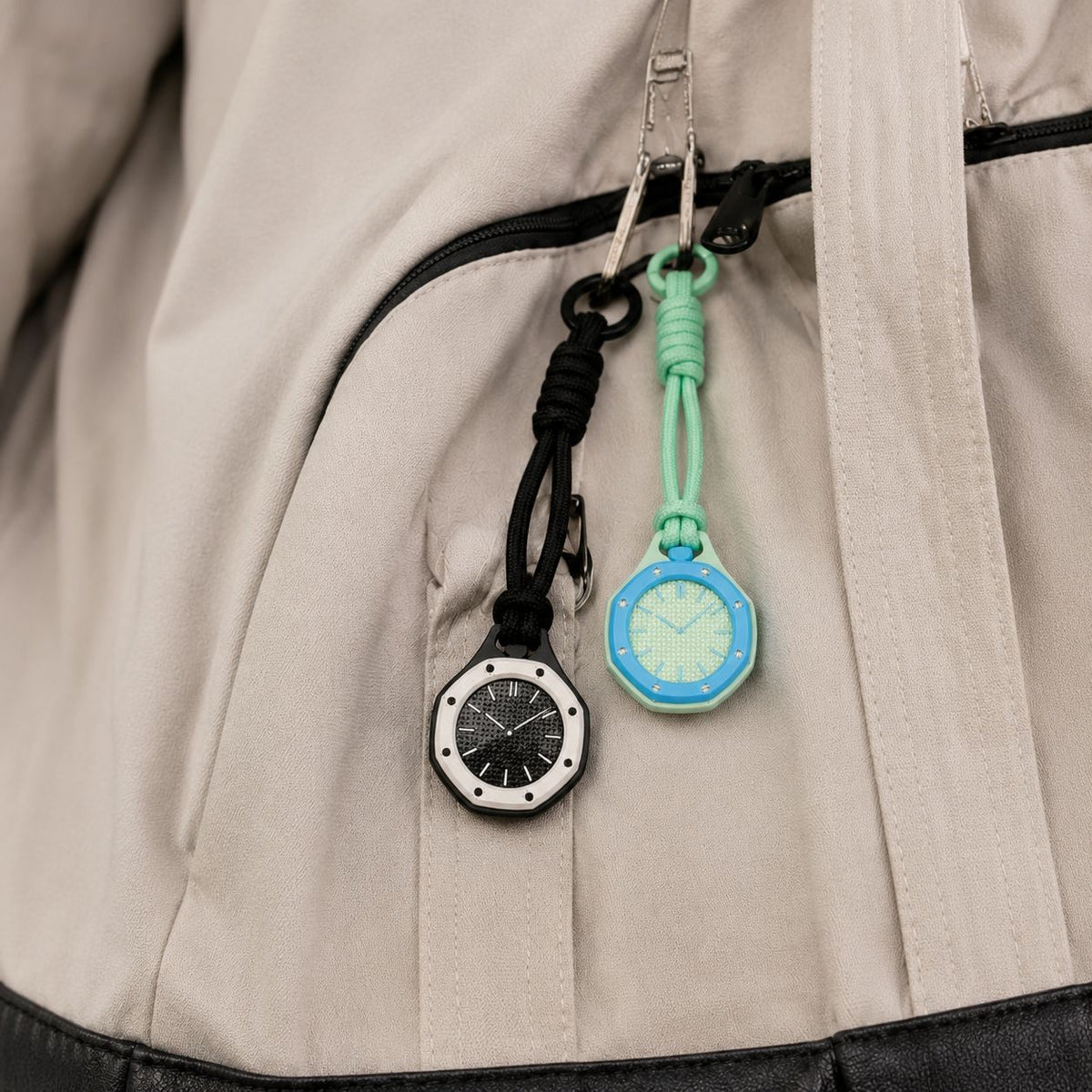 Mint Green Replacement Lanyard Strap For Royal Oak Pocket Watch Pendant, Only Hanging Rope, Watch Not Included