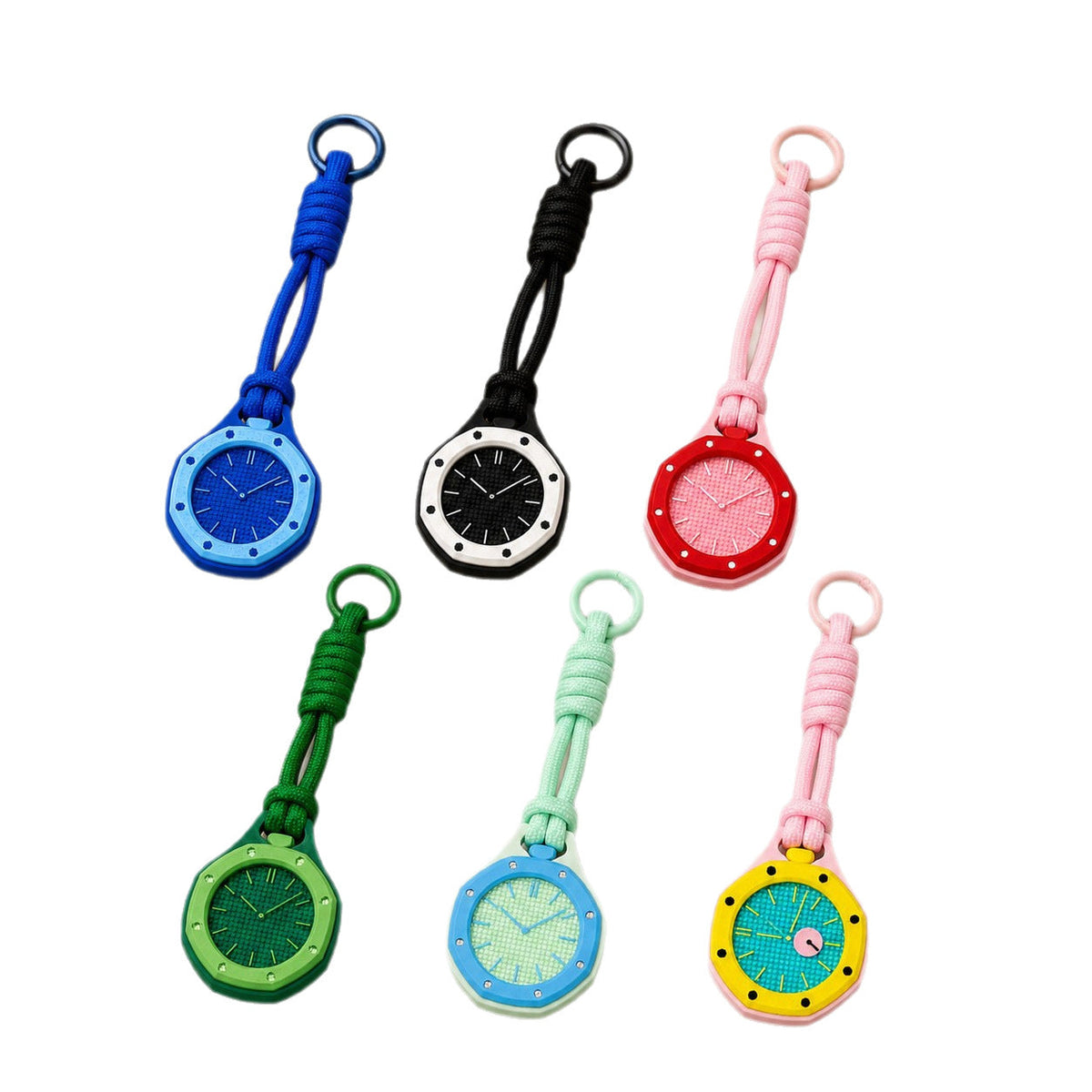 Mint Green Replacement Lanyard Strap For Royal Oak Pocket Watch Pendant, Only Hanging Rope, Watch Not Included
