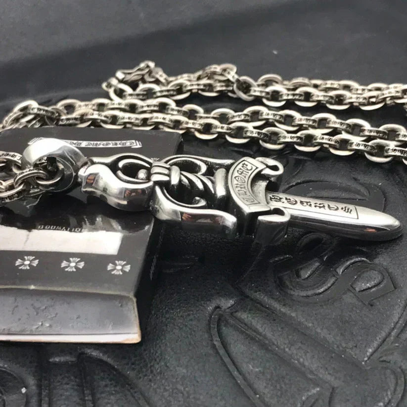 Chrome-Hearts LOGO NECKLACE -6