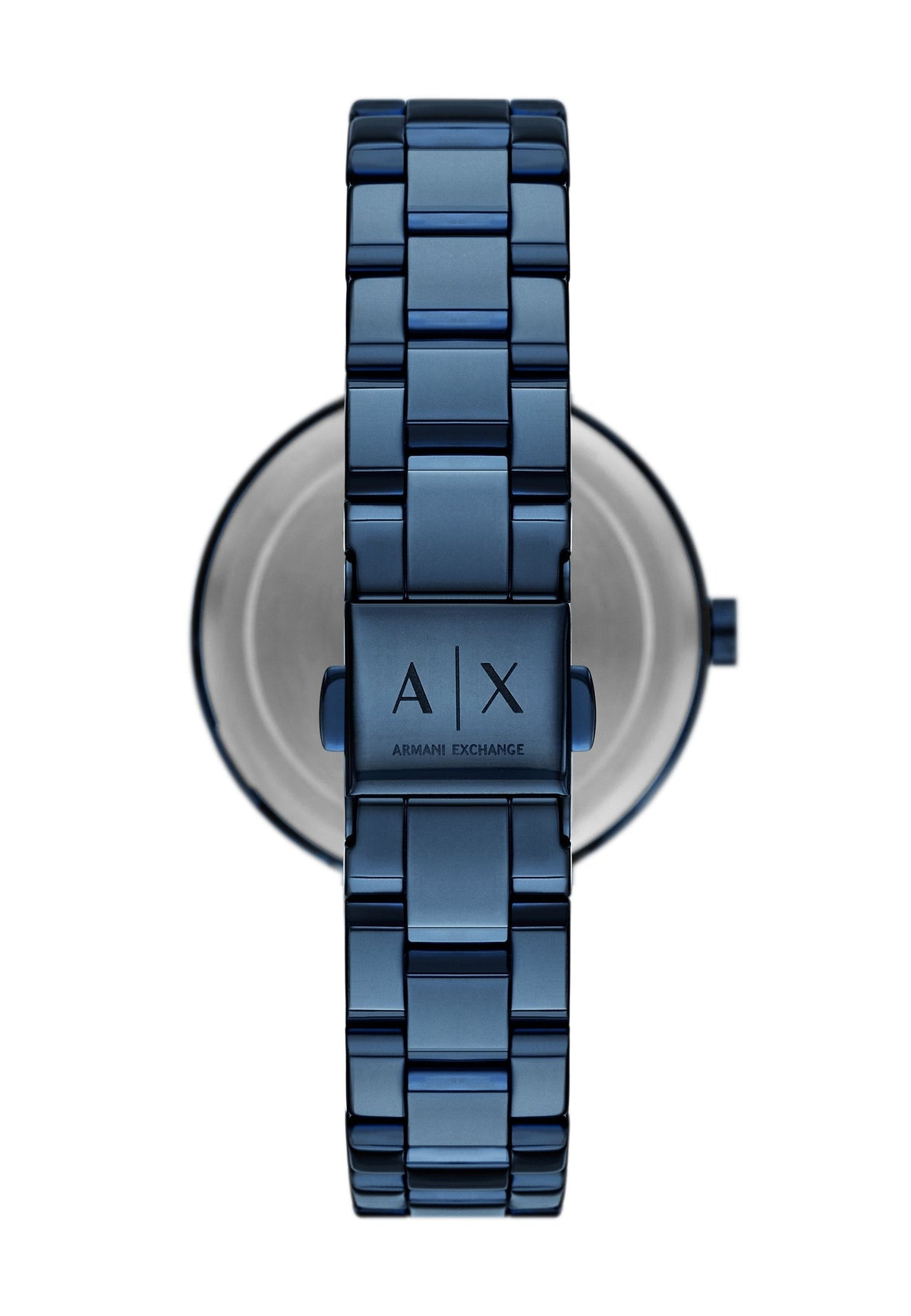 Armani Exchange Cayde AX2702 Men's Analog Watch – Blue Dial with Matching Blue Stainless Steel Strap