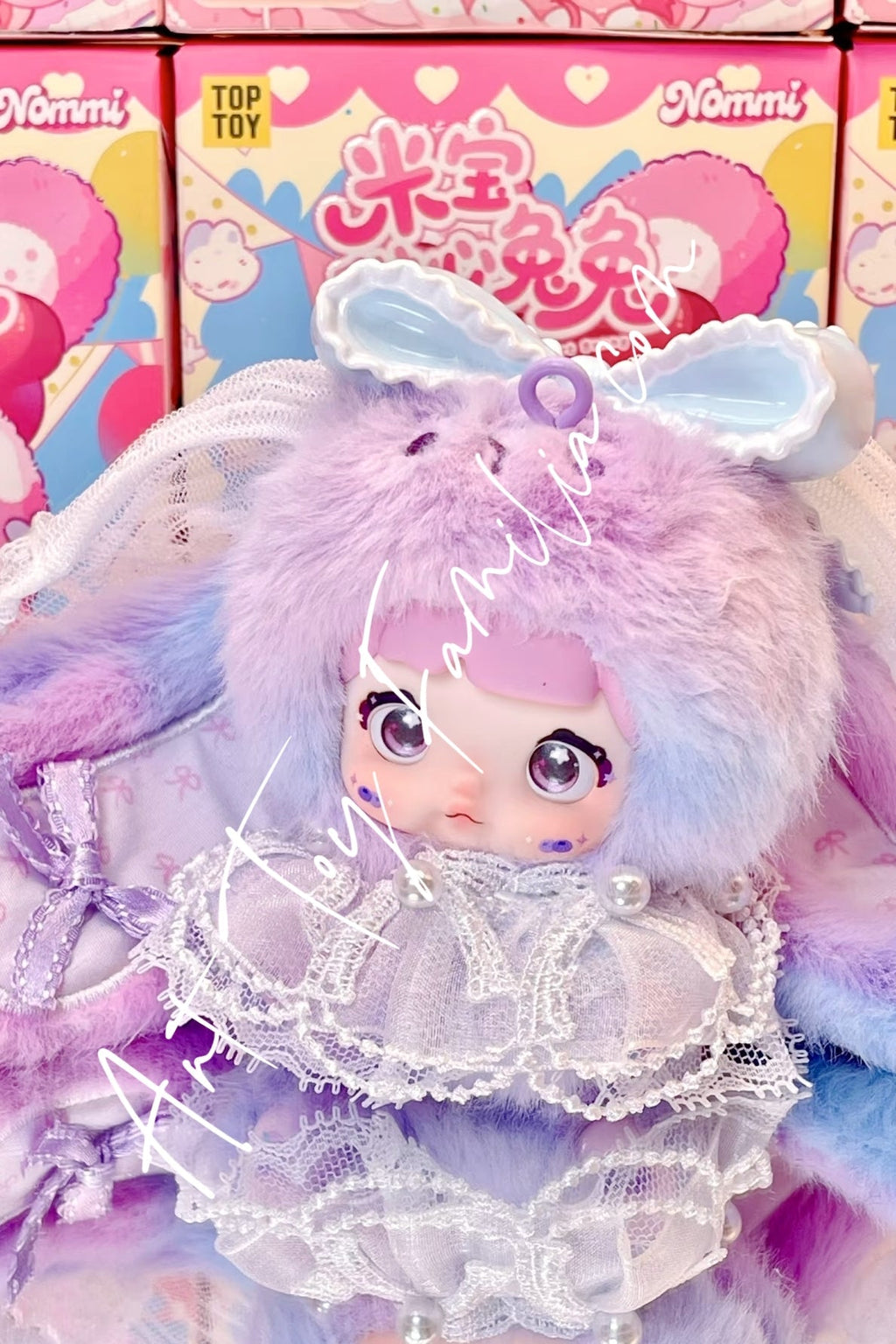 Nommi Baby Sweetheart Bunny Plush Series
