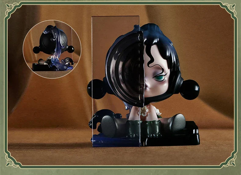 Genuine Pop Mart Skullpanda The Ink Plum Blossom Series Blind Box