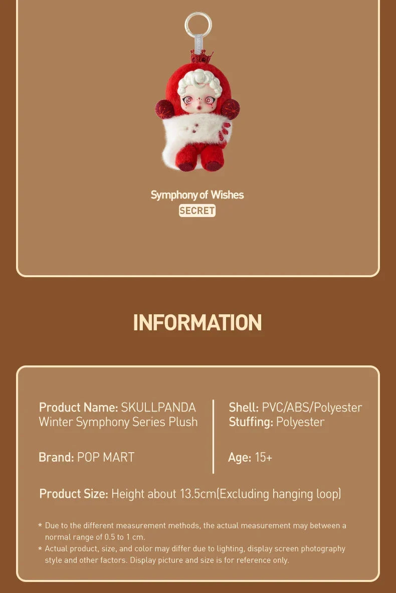 Genuine Pop Mart Skullpanda   Winter Symphony Series Blind Box